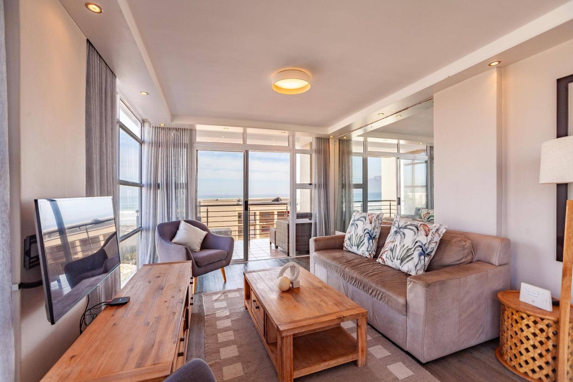 Luxury Ocean View Beachfront 2 Bed Apartment -206 The Waves, Blouberg, Cape Town Bloubergstrand Exterior photo